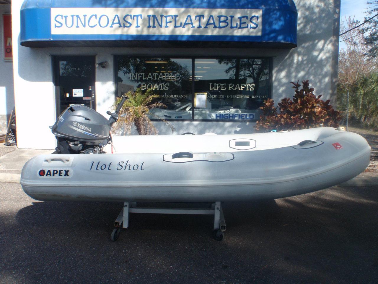 Apex A-11 RIB Eurosport - 11 ft Dinghy w/ Steering Console