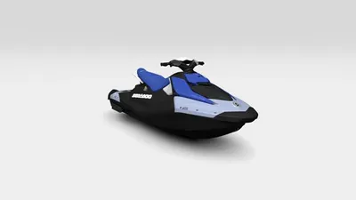 2024 Sea-Doo Waverunner SPARK 3UP 90HP W/CONV. PKG - DAZZLING BLUE/VAPOR B