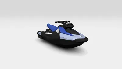 2024 Sea-Doo Waverunner SPARK 3UP 90HP W/CONV. PKG. SOUND - DAZZLING BLUE/