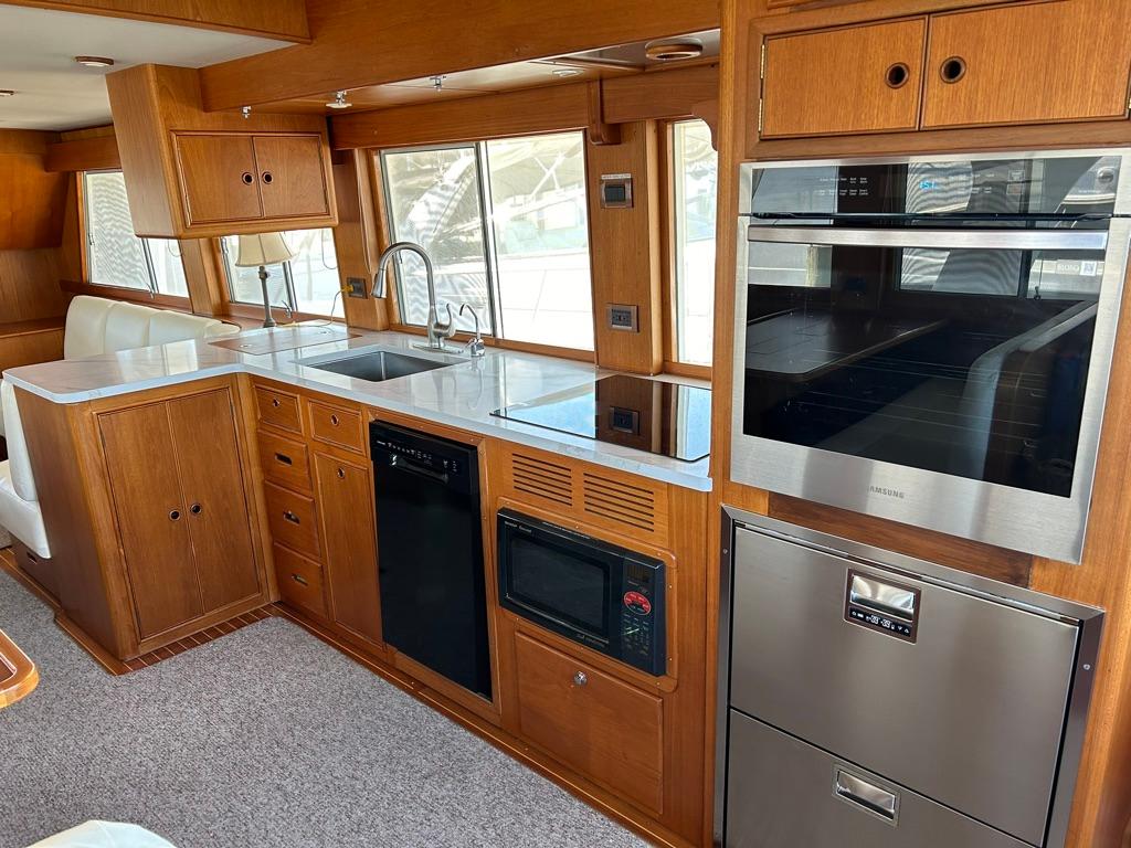 Wide Angle View of Galley Refit
