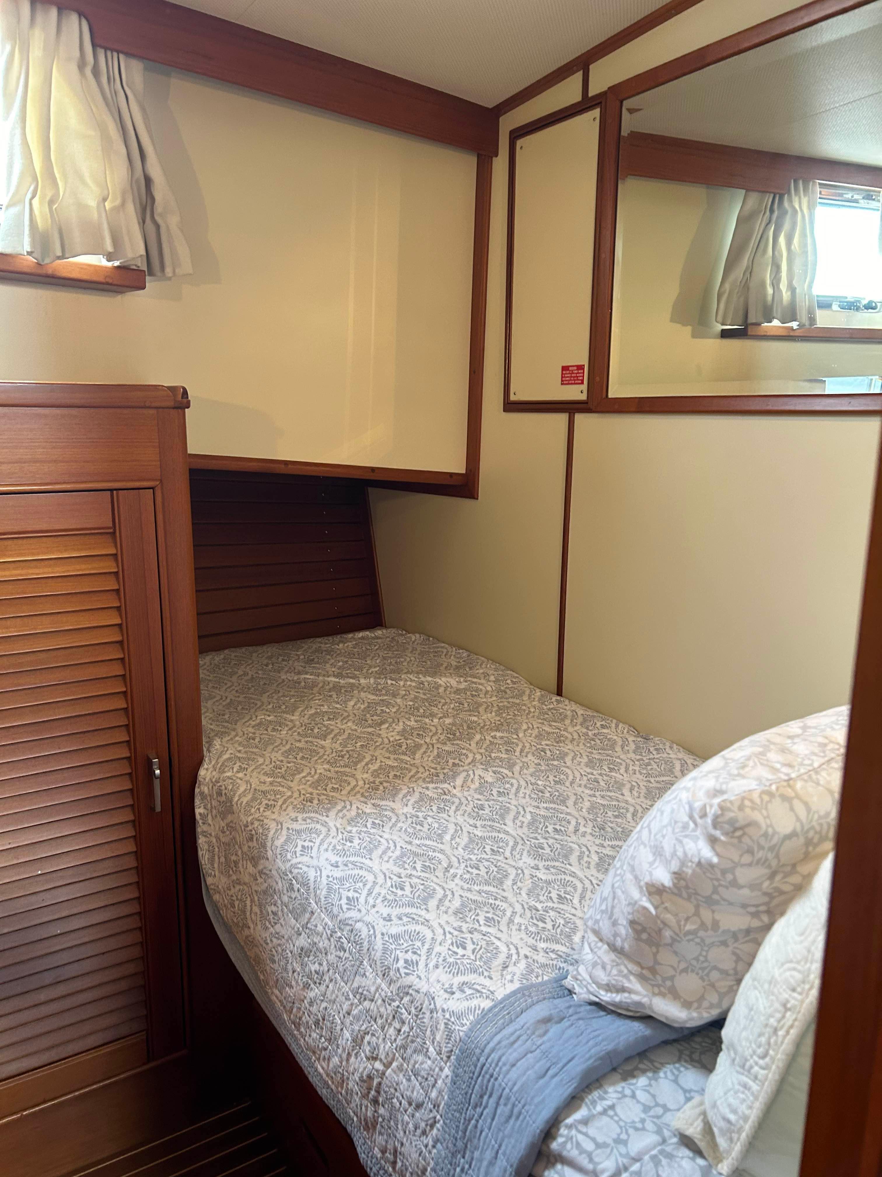 One of Two Twin Size Guest Berths
