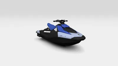 2024 Sea-Doo Waverunner SPARK 2UP 90HP W/CONV. PKG - DAZZLING BLUE/VAPOR B