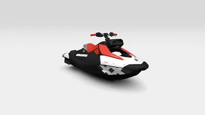 2024 Sea-Doo Waverunner SPARK TRIXX 1UP 90HP SOUND - DRAGON RED/WHITE PRE-