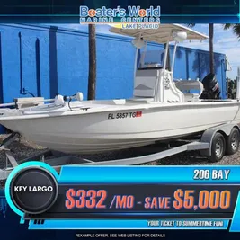 2018 Key Largo 206 bay