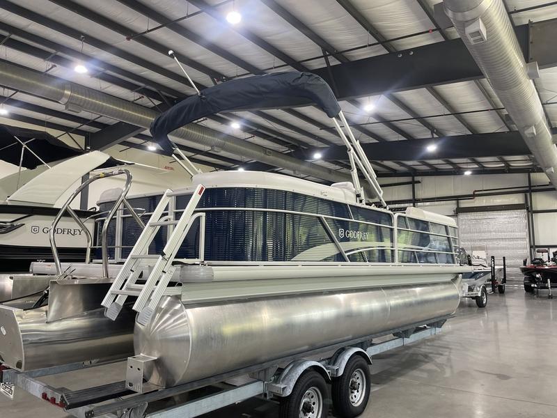 New 2022 Godfrey Pontoon Boats Sweetwater 2286 SB GTP 27 in. Center ...