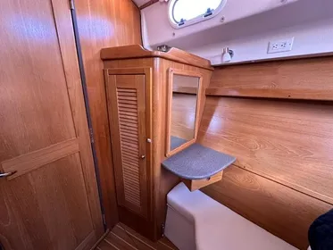 Master stateroom vanity