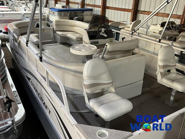 Used 2008 Starcraft 200 Fish & Cruise Pontoon & Mercury 4-Stroke Big F,  55011 East Bethel - Boat Trader