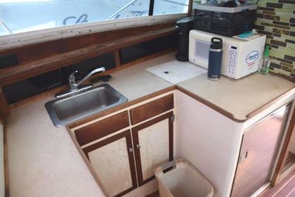 Galley view aft