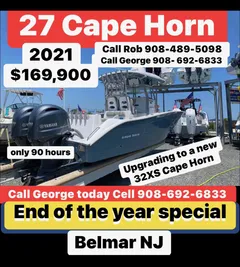 2021 Cape Horn 27 XS