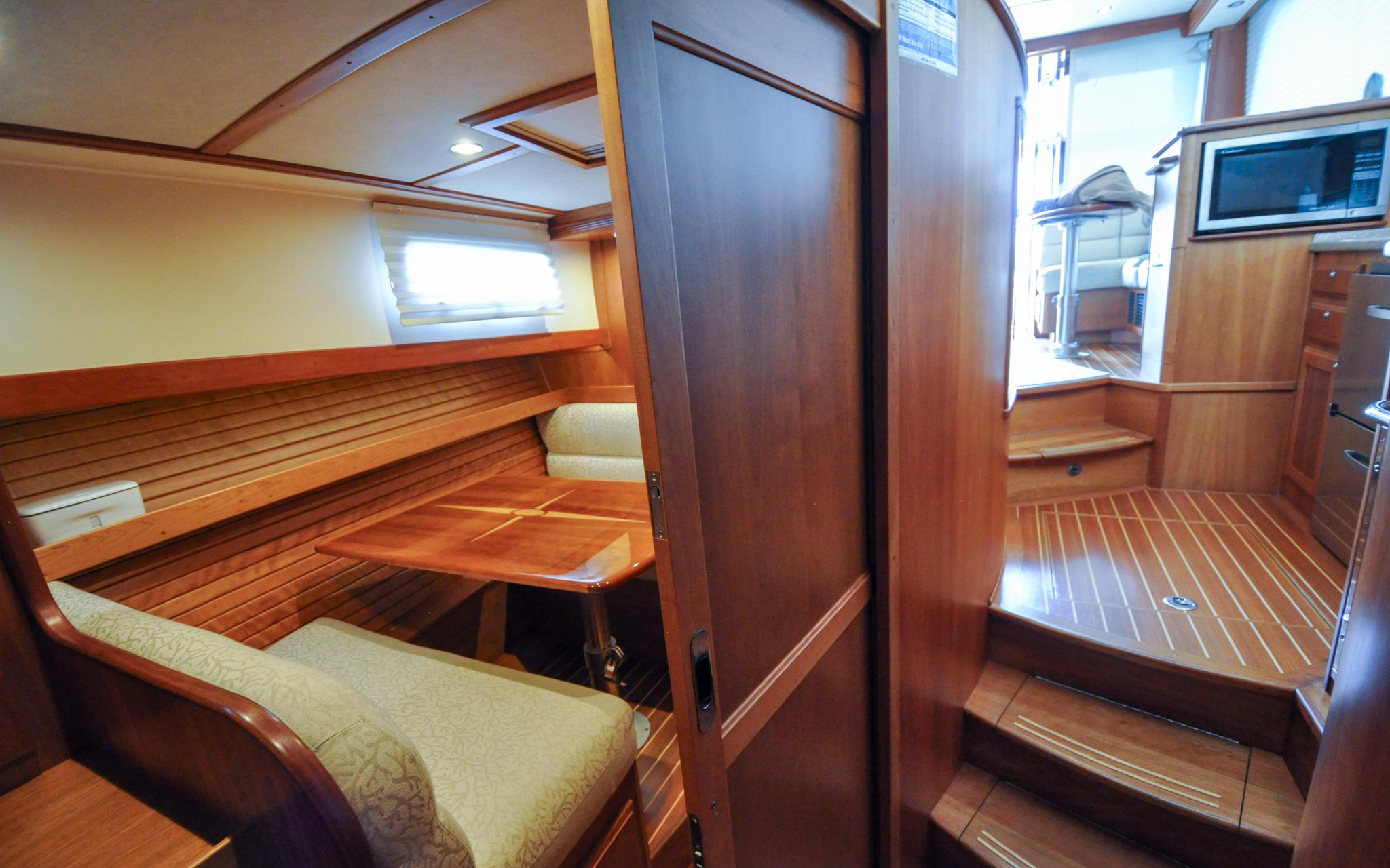 Sabre 42 Express - Dancin Seas - Guest Cabin/Lower Dinette - Pocket Door