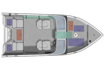 2023 Crestliner 1650 FISH HAWK WT JS