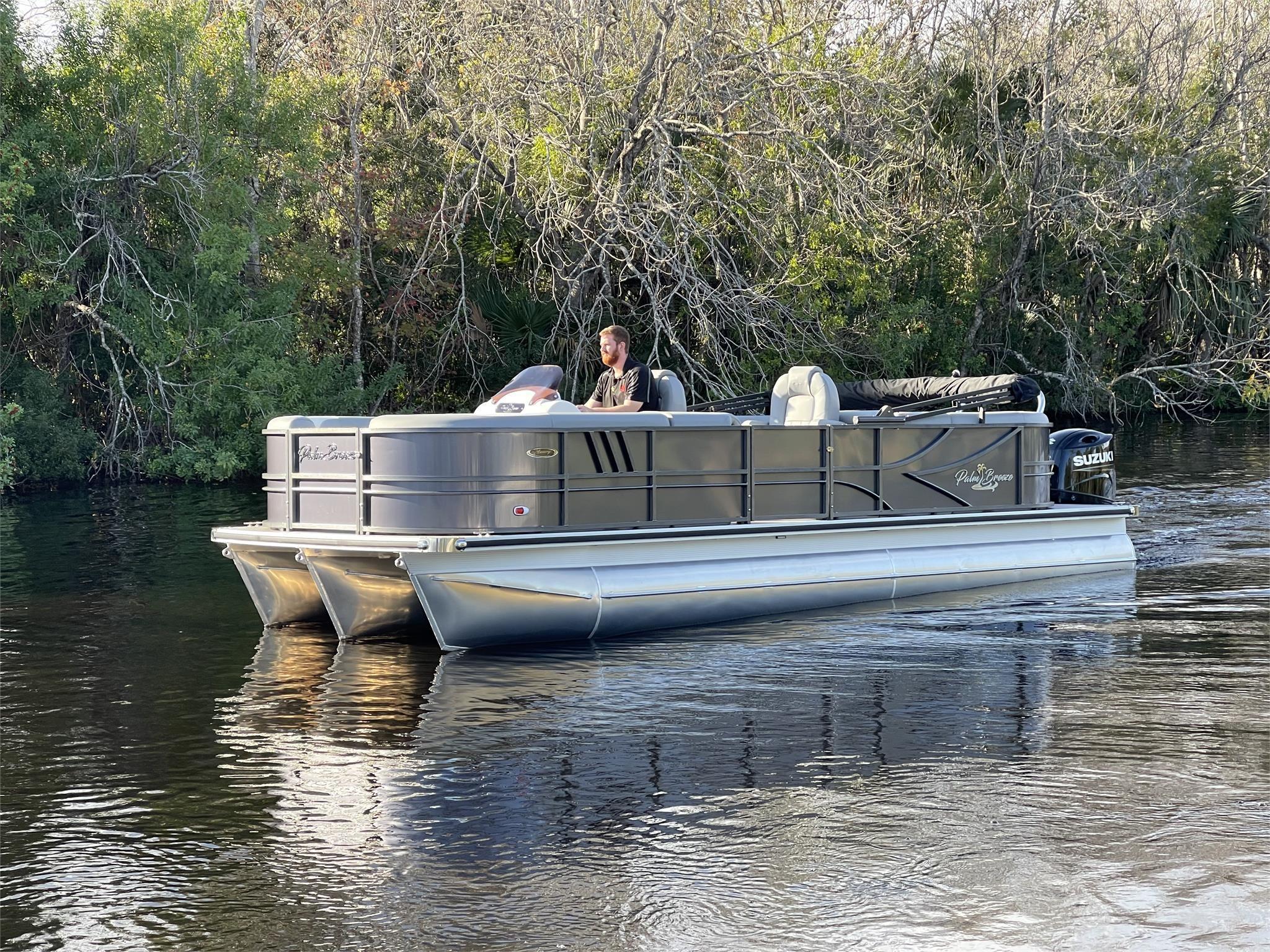 New 2024 INTERNATIONAL PONTOON CORPORATION PALM BREEZE 23 EMERG FISH ...