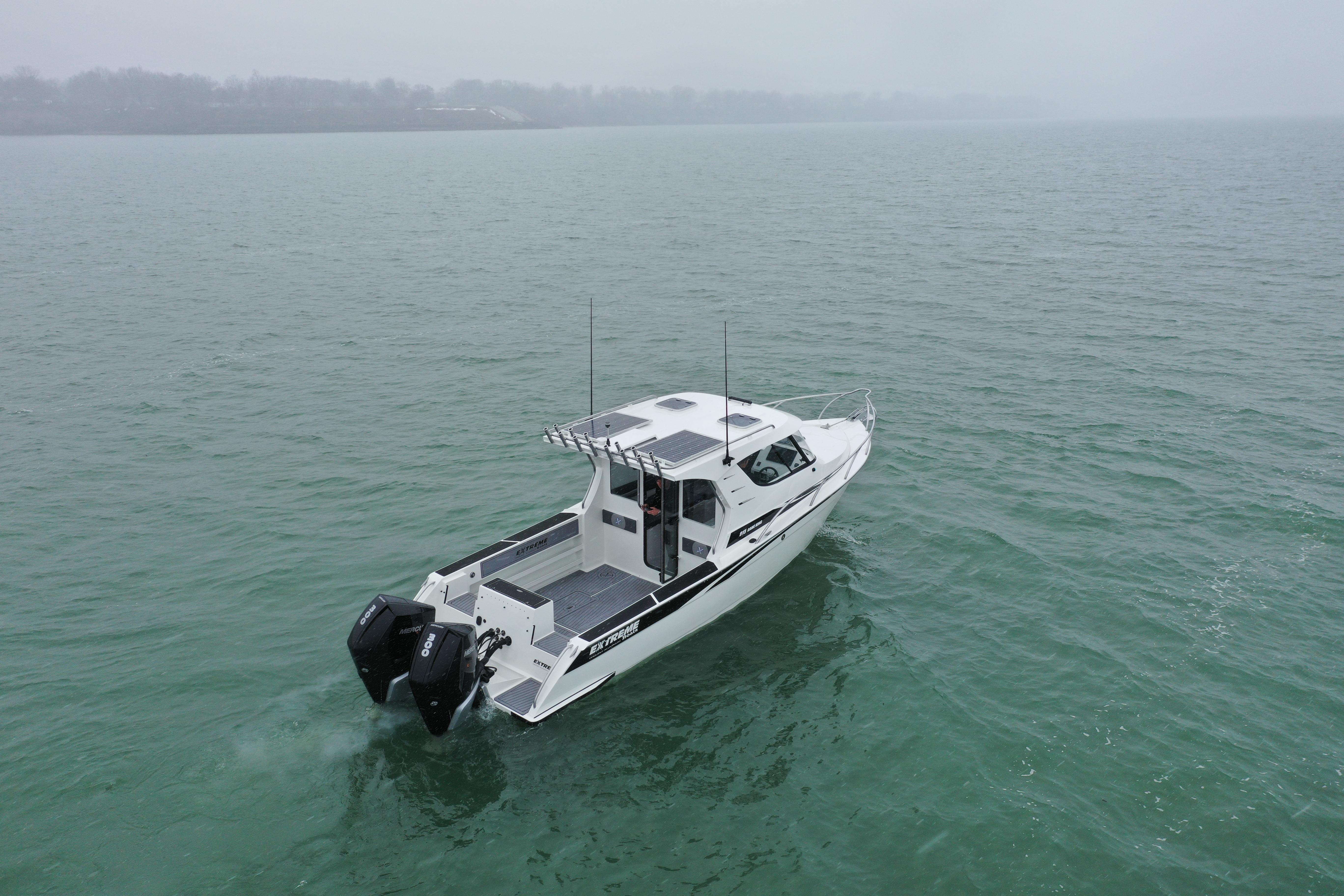 2021 Extreme Boats 915 30' Gameking off Cleveland 1-6-21 For Sale by Great Lakes Boats and Brokerage 440 221 9001 