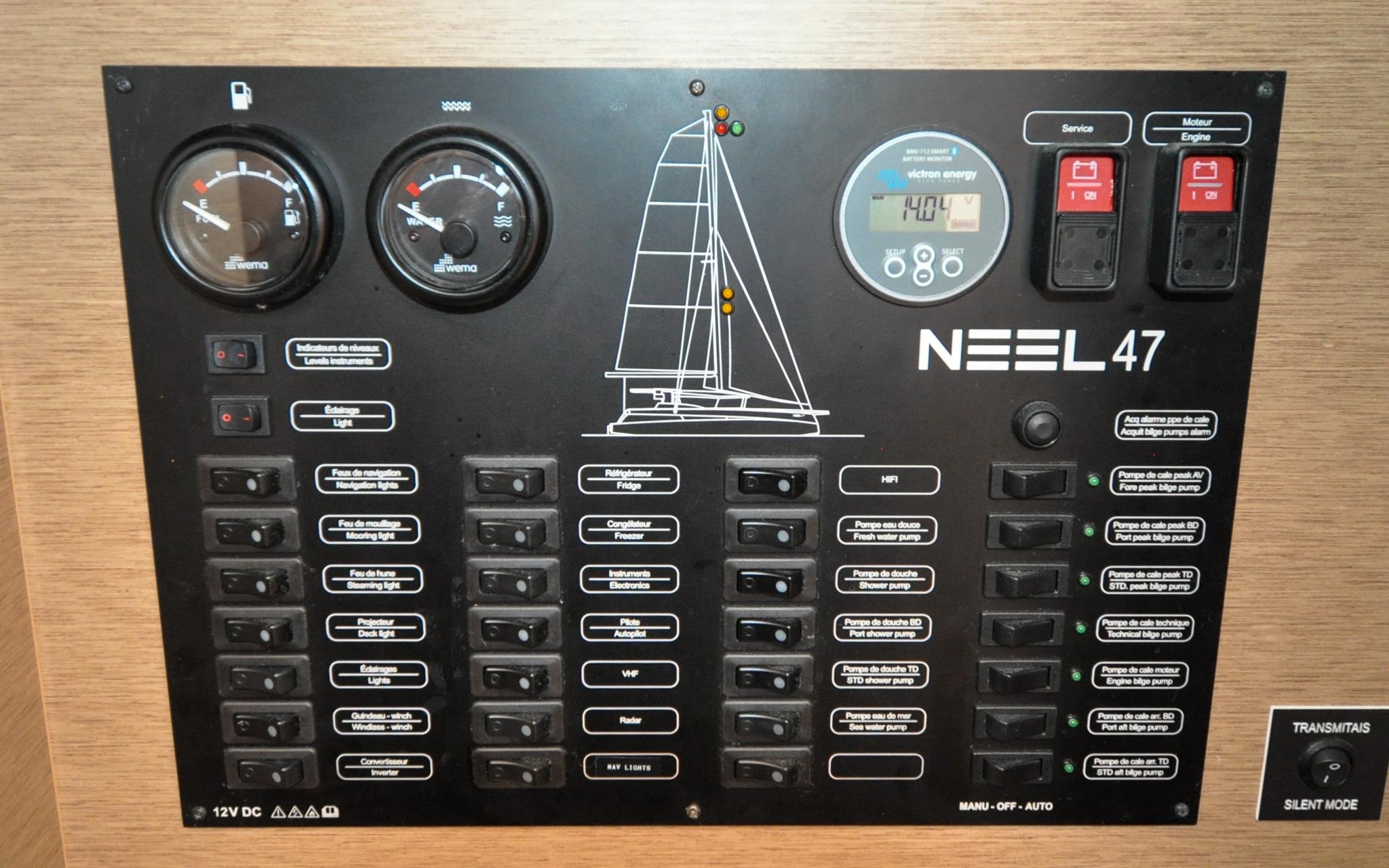 Neel 47 - Dune Buggy - Main Hull - Electrical Distribution Panel