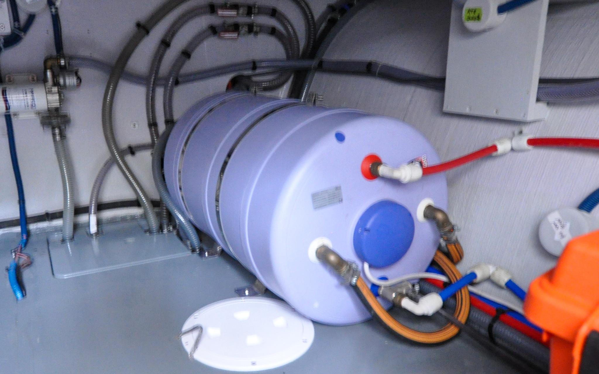 Neel 47 - Dune Buggy - Mechanical/Electrical Room - Hot Water Tank