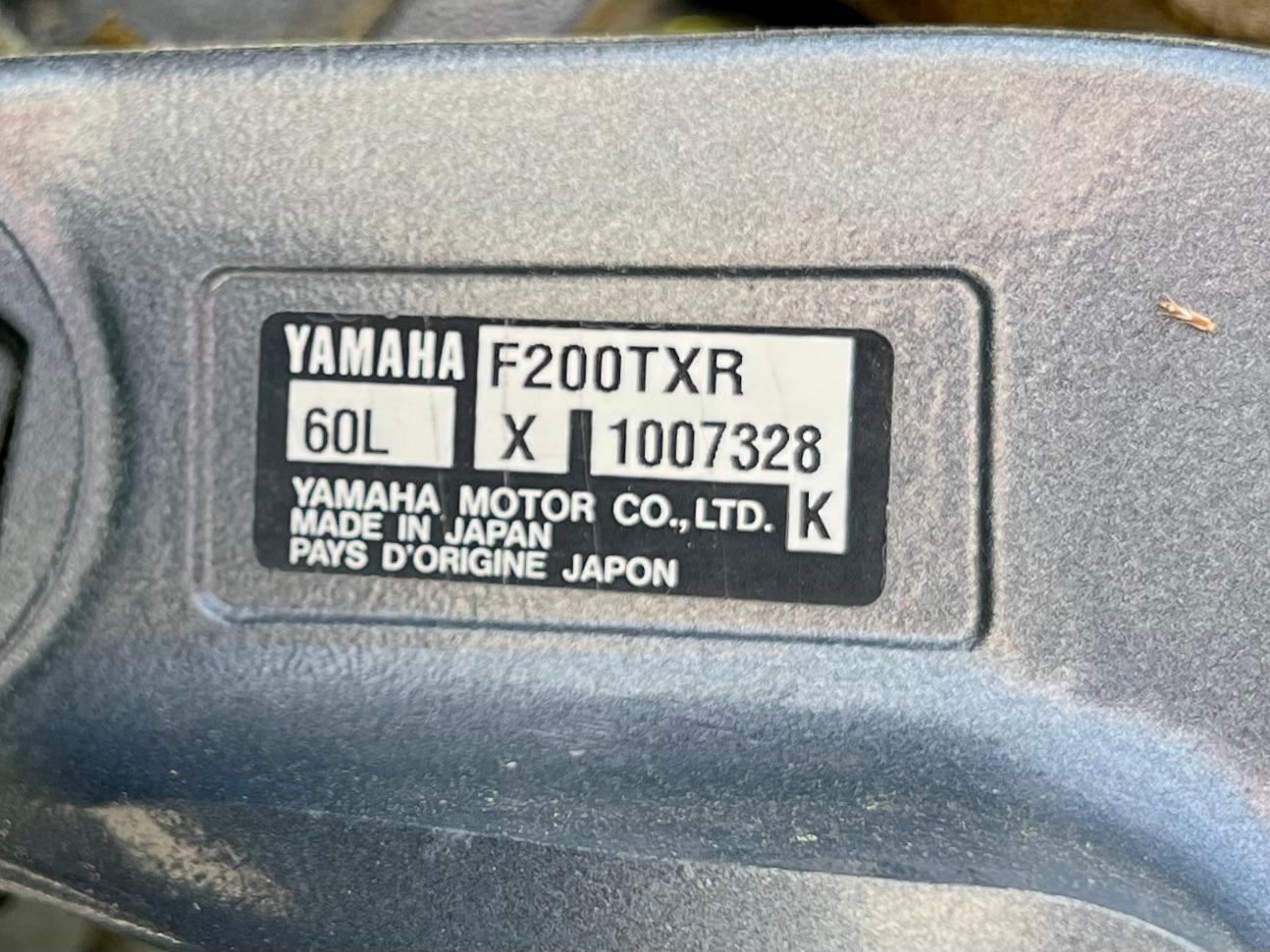 Yamaha engine plate