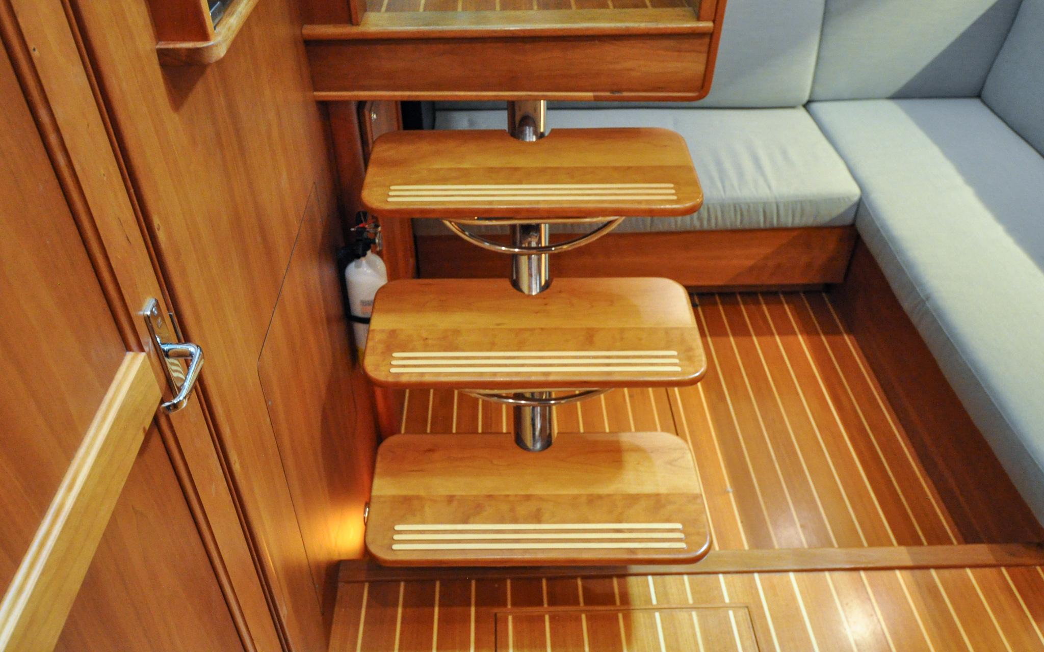 Sabre 38 Salon Express - Knot Done Yet - Cabin - Companionway Steps