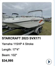 2023 Starcraft SVX171