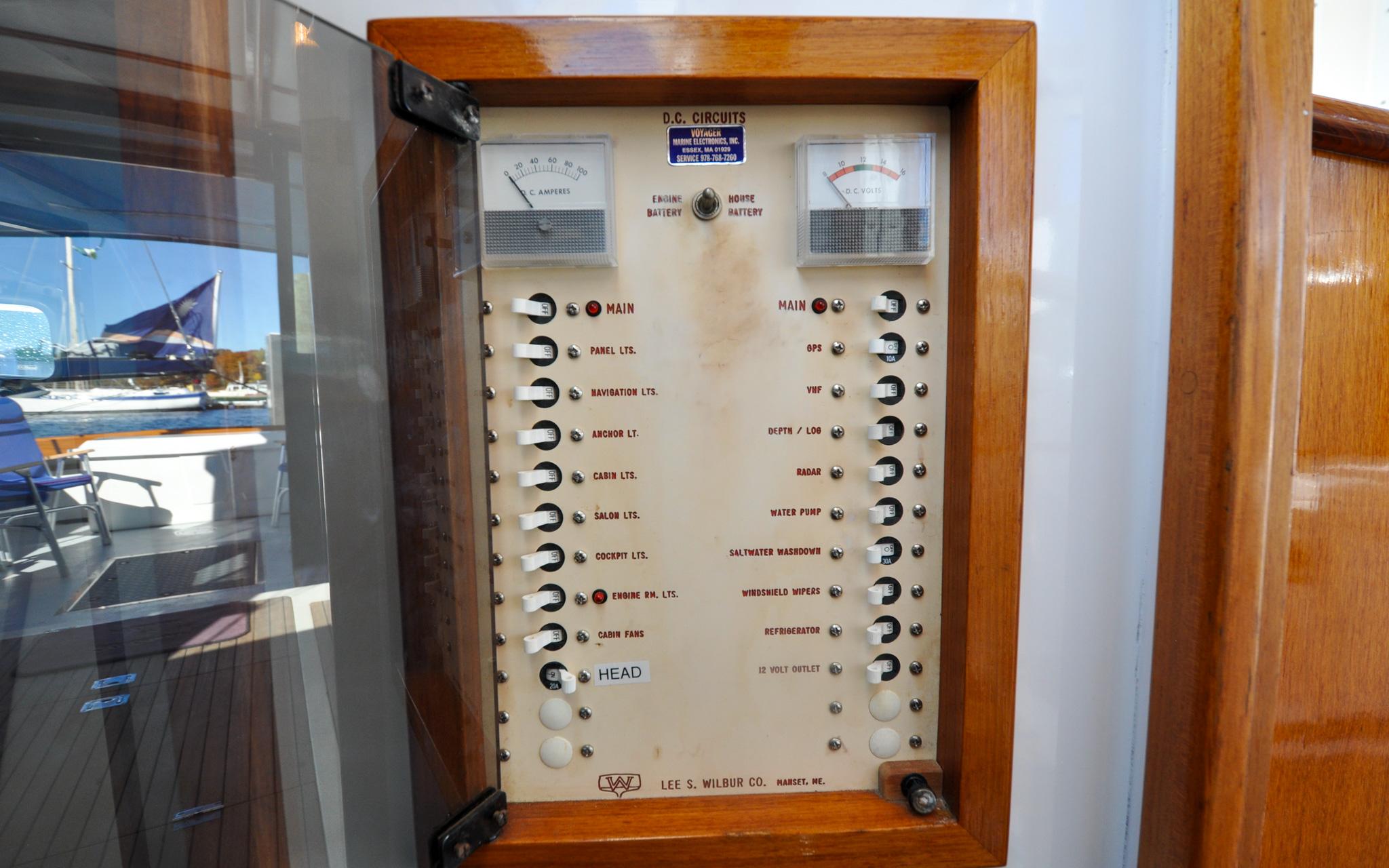 Wilbur 34 - Kingfisher - Cabin - Electrical Distribution Panel
