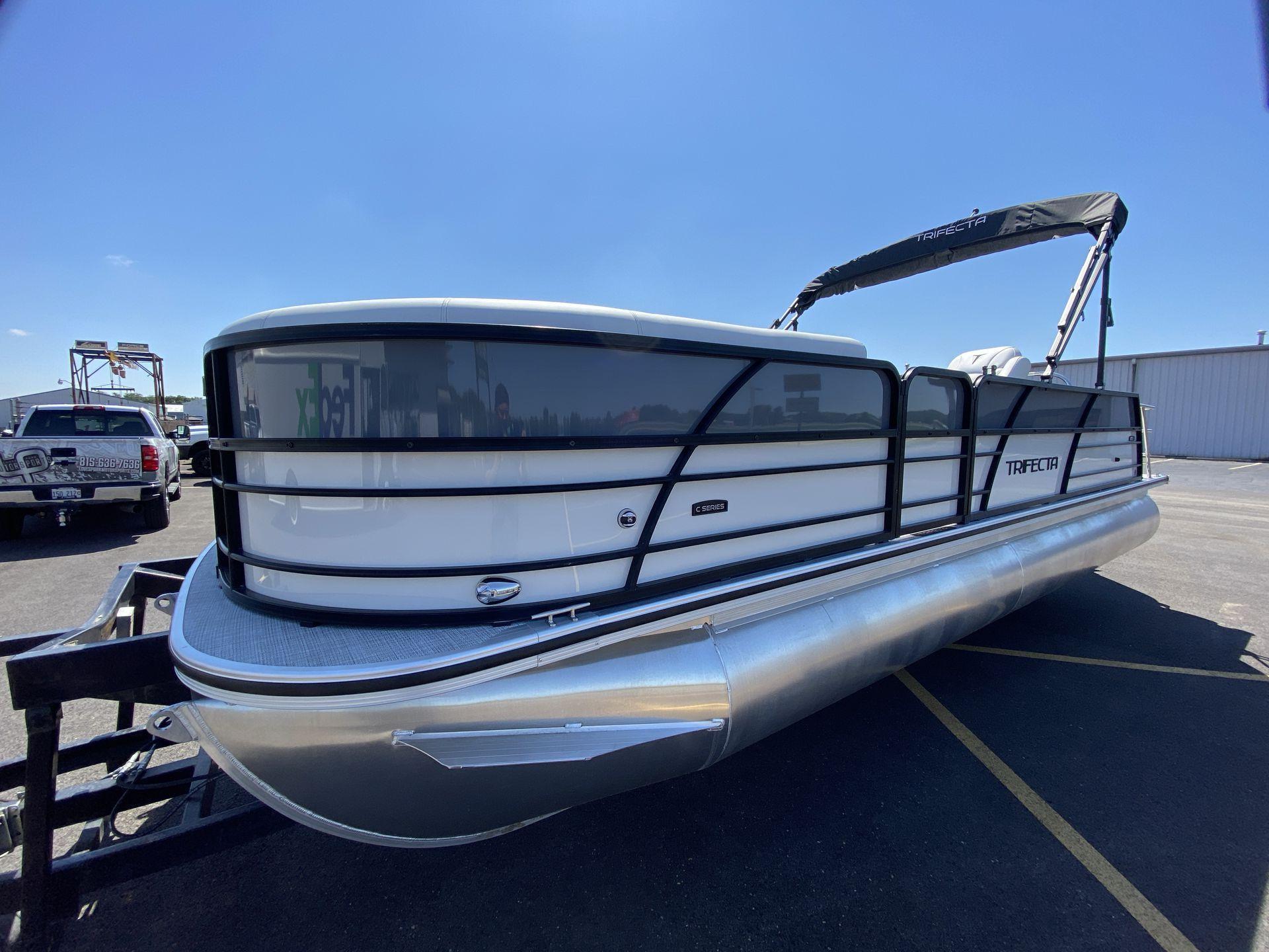 New 2022 Trifecta Pontoons Trifecta 24 UL CS, 61073 Roscoe Boat Trader