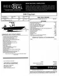 2023 Robalo 246 Cayman