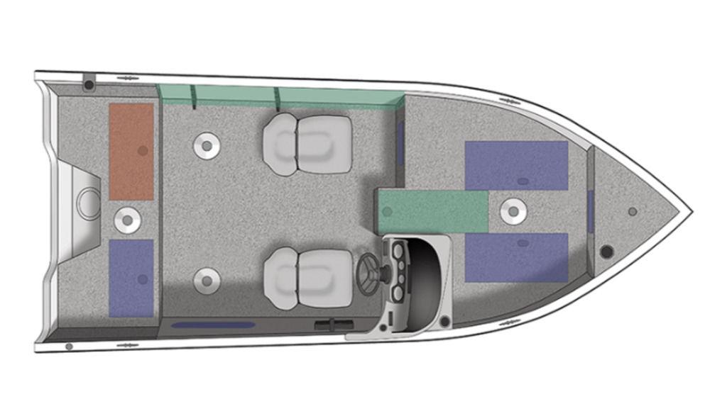 New 2024 Crestliner 1650 HAWK SC JS, 49009 Kalamazoo Boat Trader