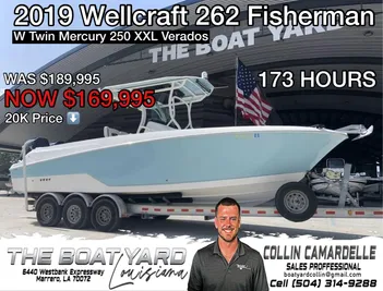 2019 Wellcraft 262 Fisherman