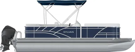 2024 Sylvan 820 CRUISE 90HP VMAX LEGS BUNK TRAILER D