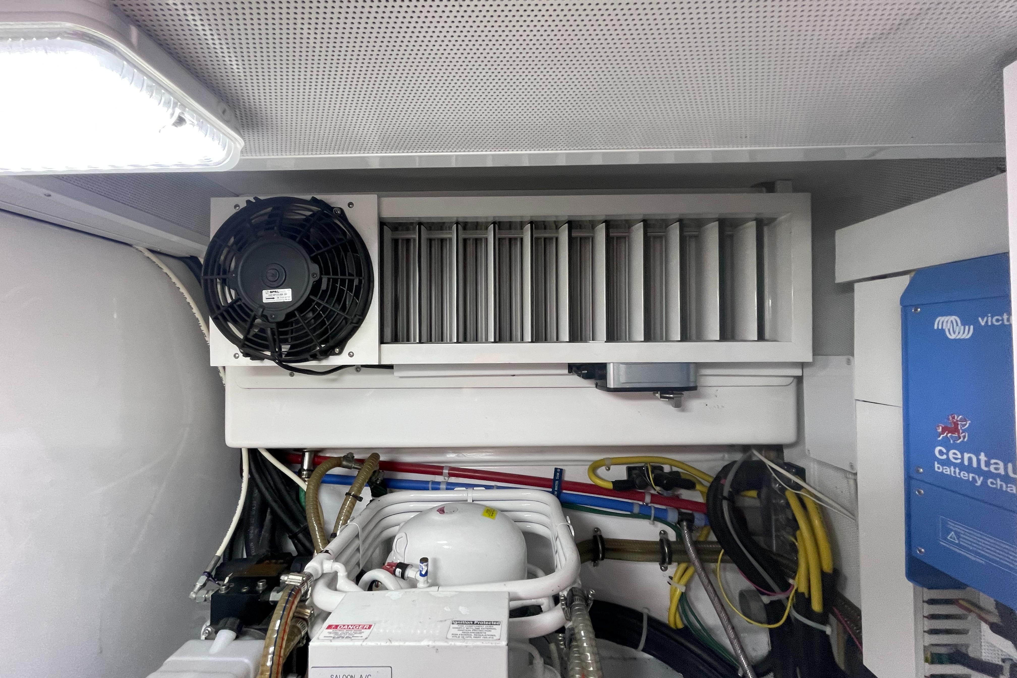 Engine room vent system
