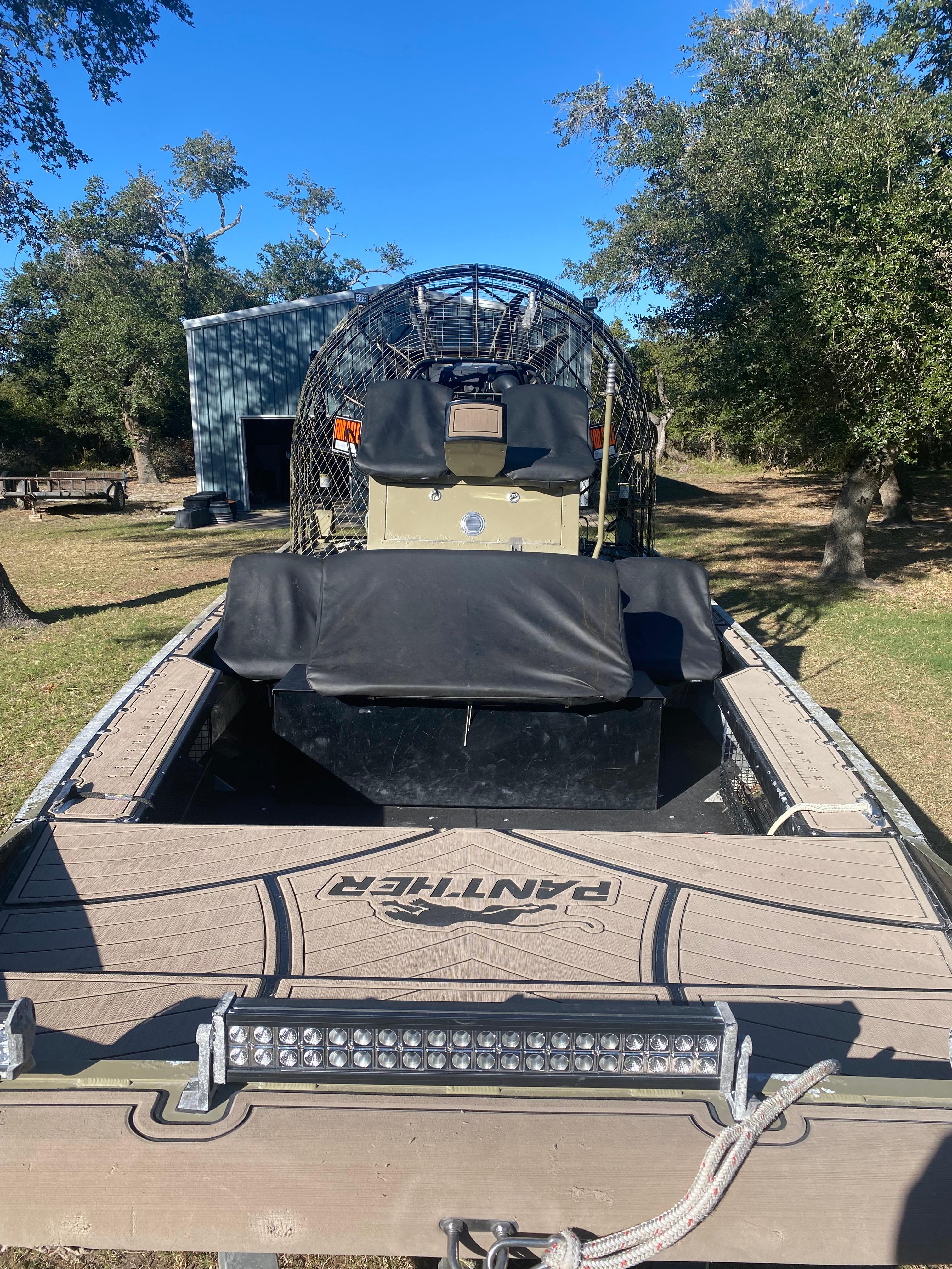 2017 Panther Airboat saltwaterseries