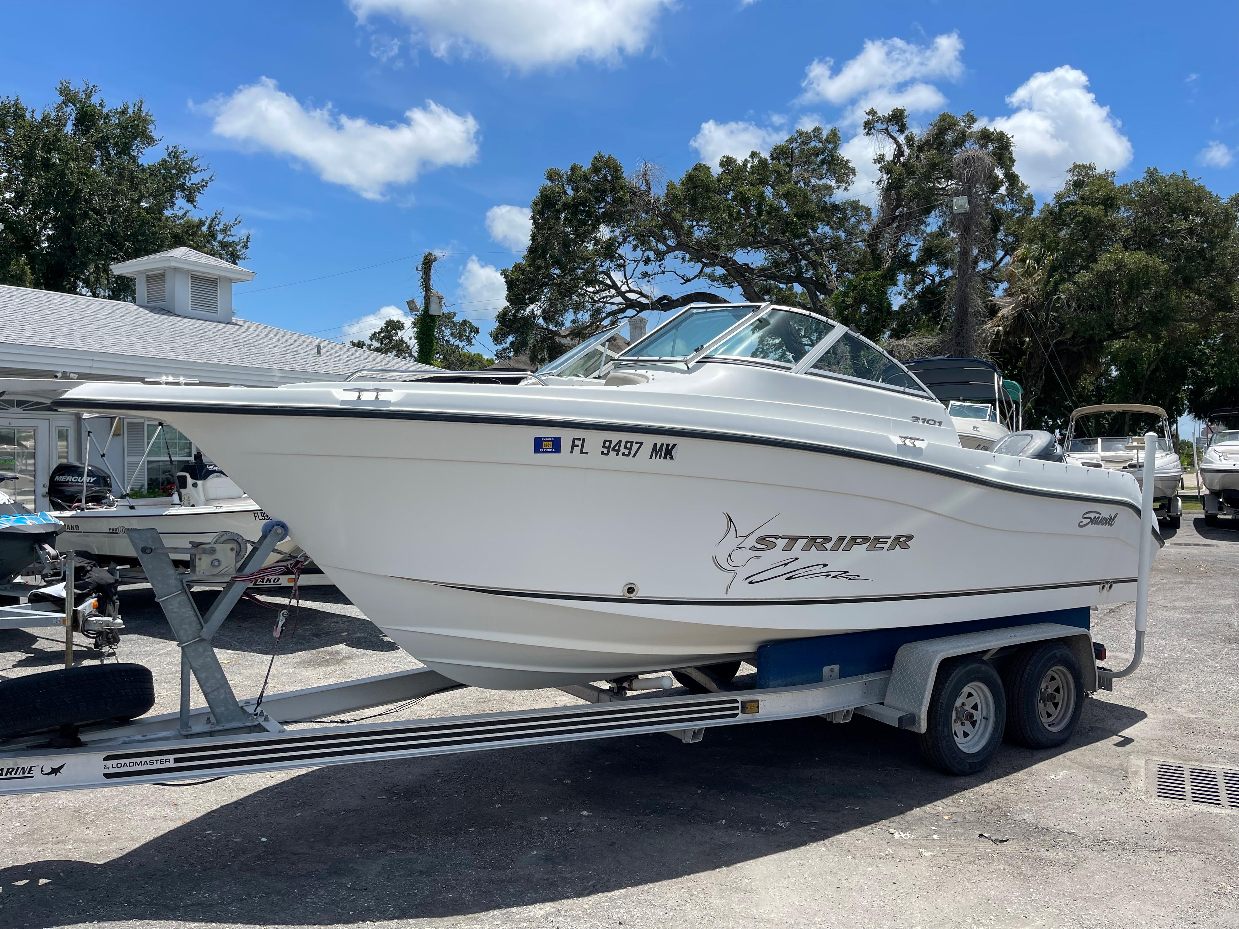 Used 2003 Seaswirl Striper 2101 Dual Console OB, 34221 Palmetto - Boat ...