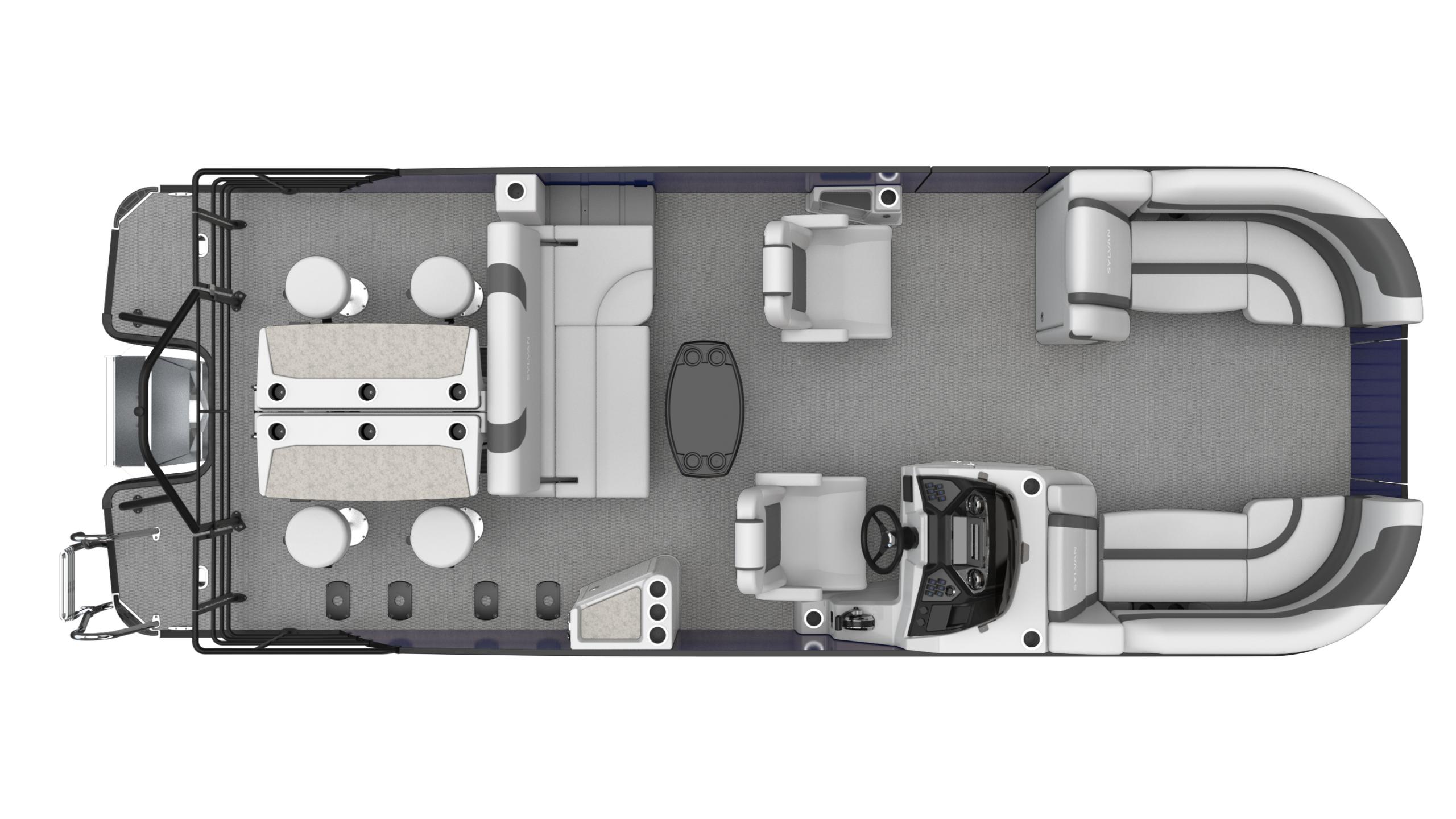 New 2024 Sylvan L3 DLZ Bar, 46060 Noblesville Boat Trader