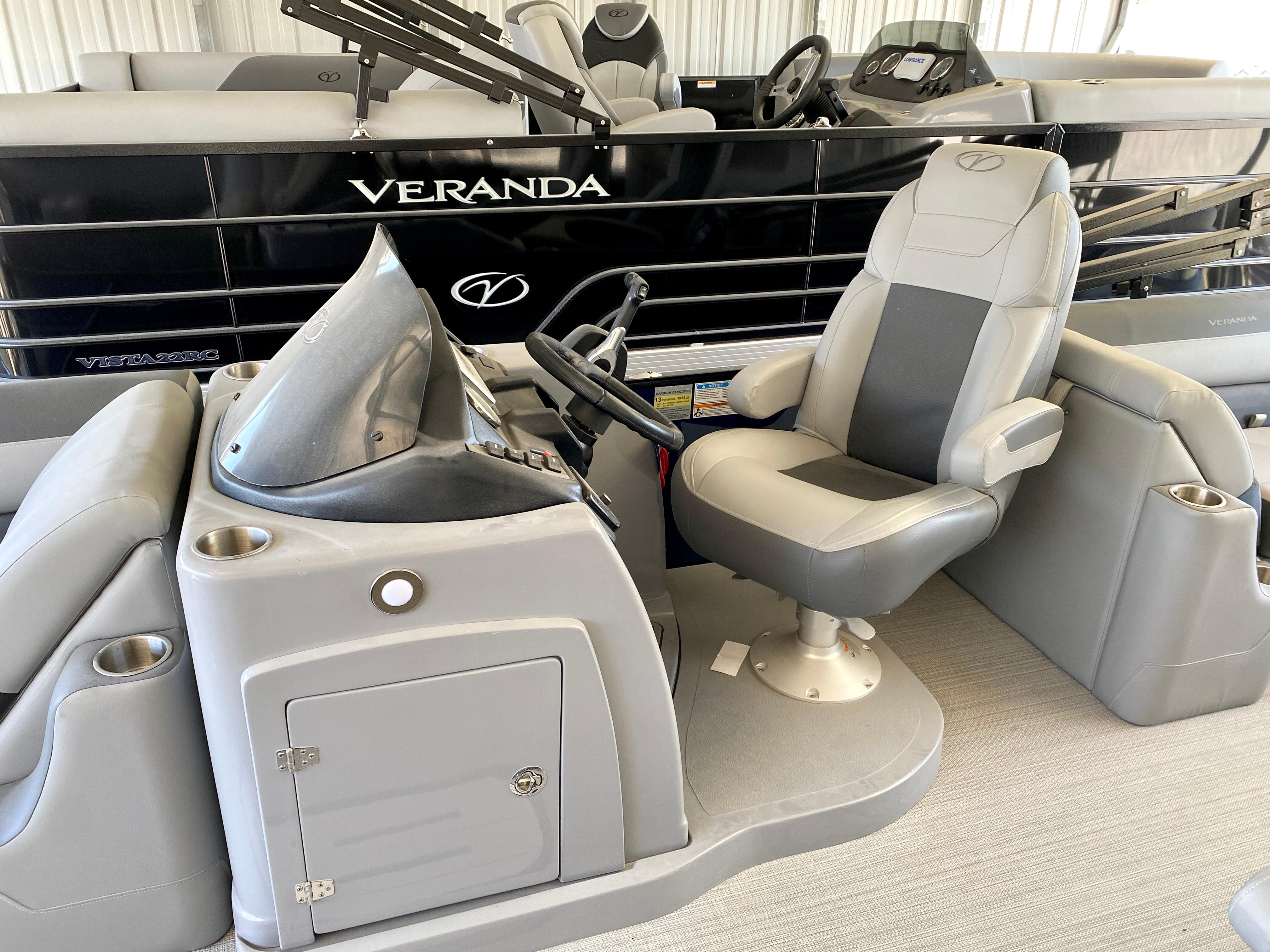 2023 Veranda VR22RC Luxury Tri-Toon