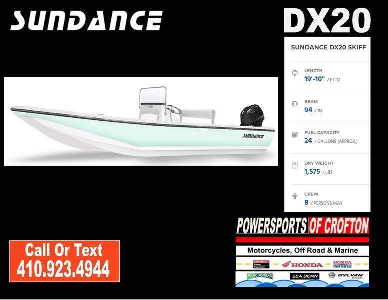 New 2024 Sundance DX20, 21054 Gambrills Boat Trader