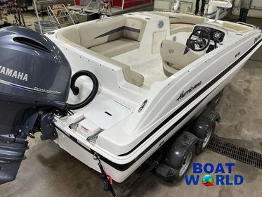 2017 Hurricane SS 188 Deck Boat & 150HP Yamaha 4-Stroke Outboard