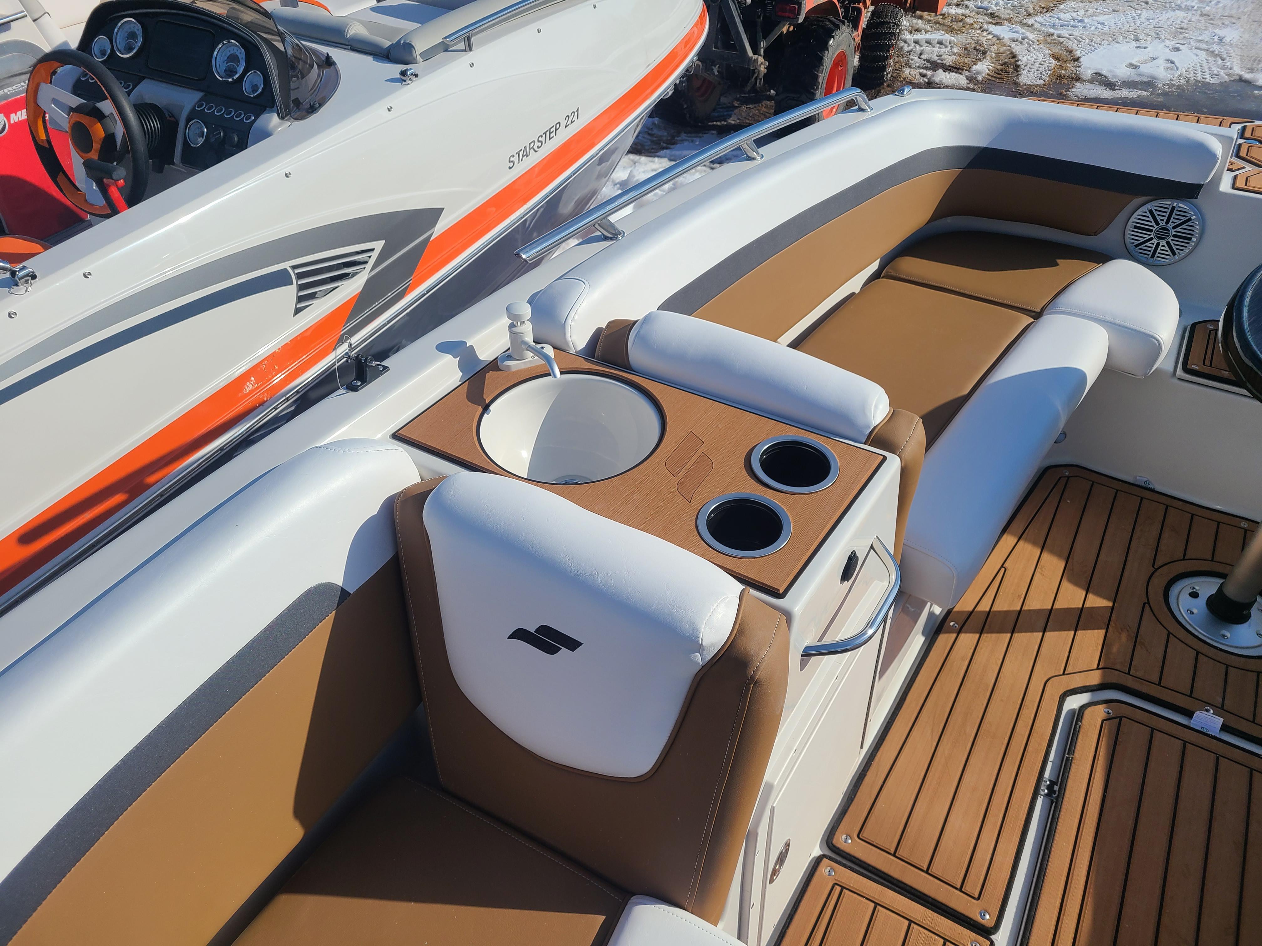 2023 Starcraft SVX 191 Deck Boat With A Yamaha 150HP Motor