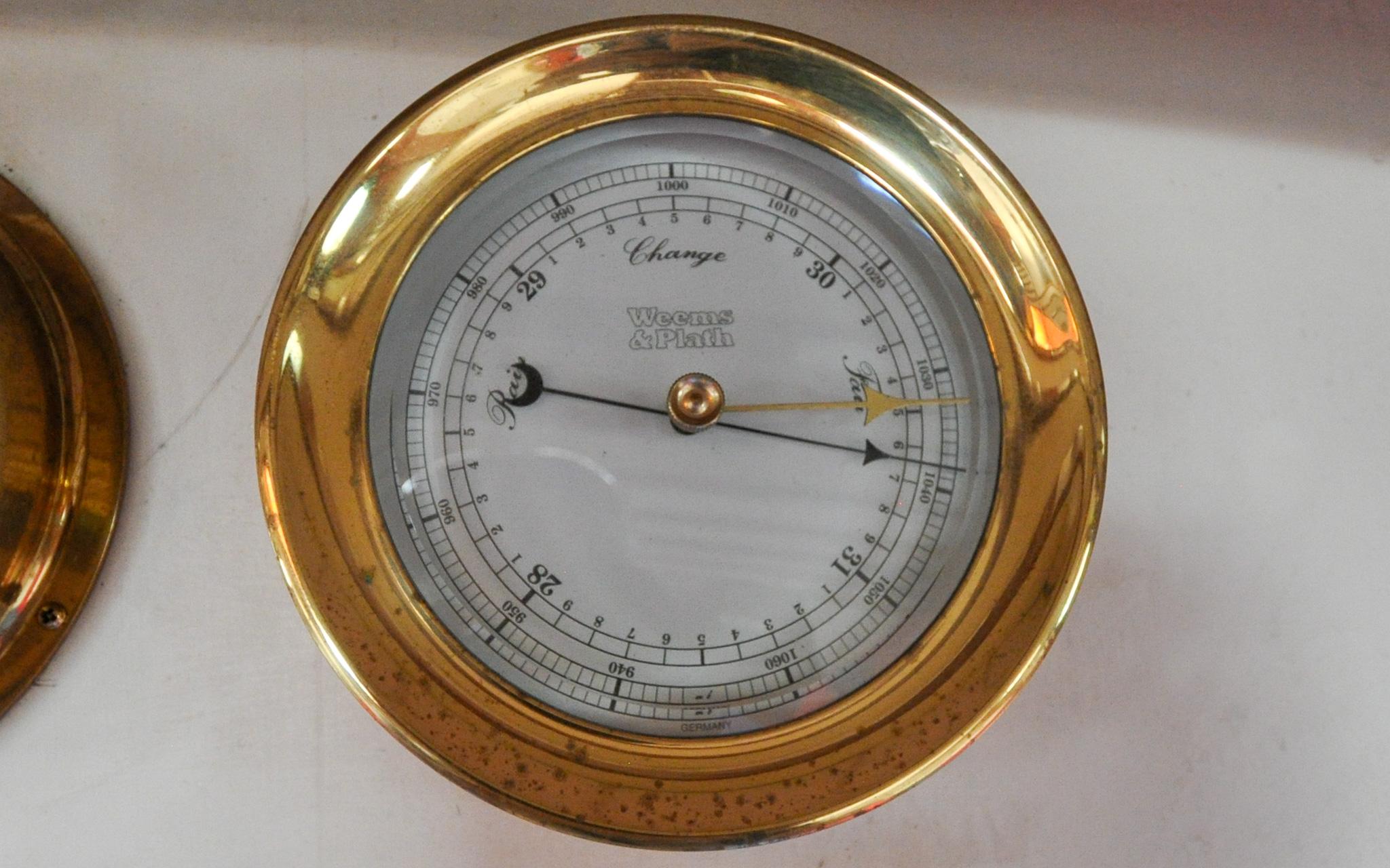 Custom Eldredge-McInnis 47 Cutter - Prowess - Salon - Ships Barometer