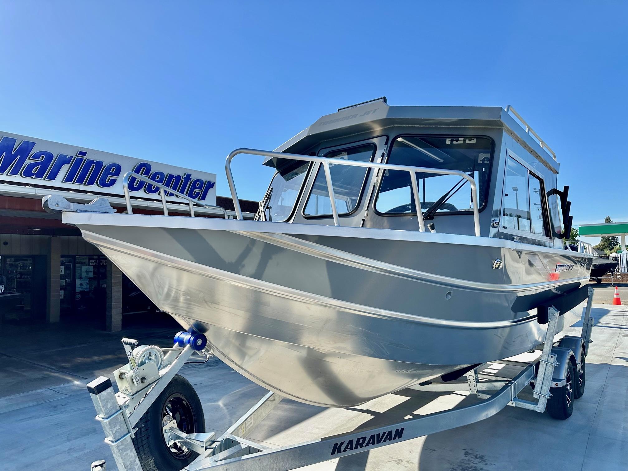 New 2024 Thunder Jet Alexis Pro 22' w/ 225HP Mercury and 9.9 Kicker ...