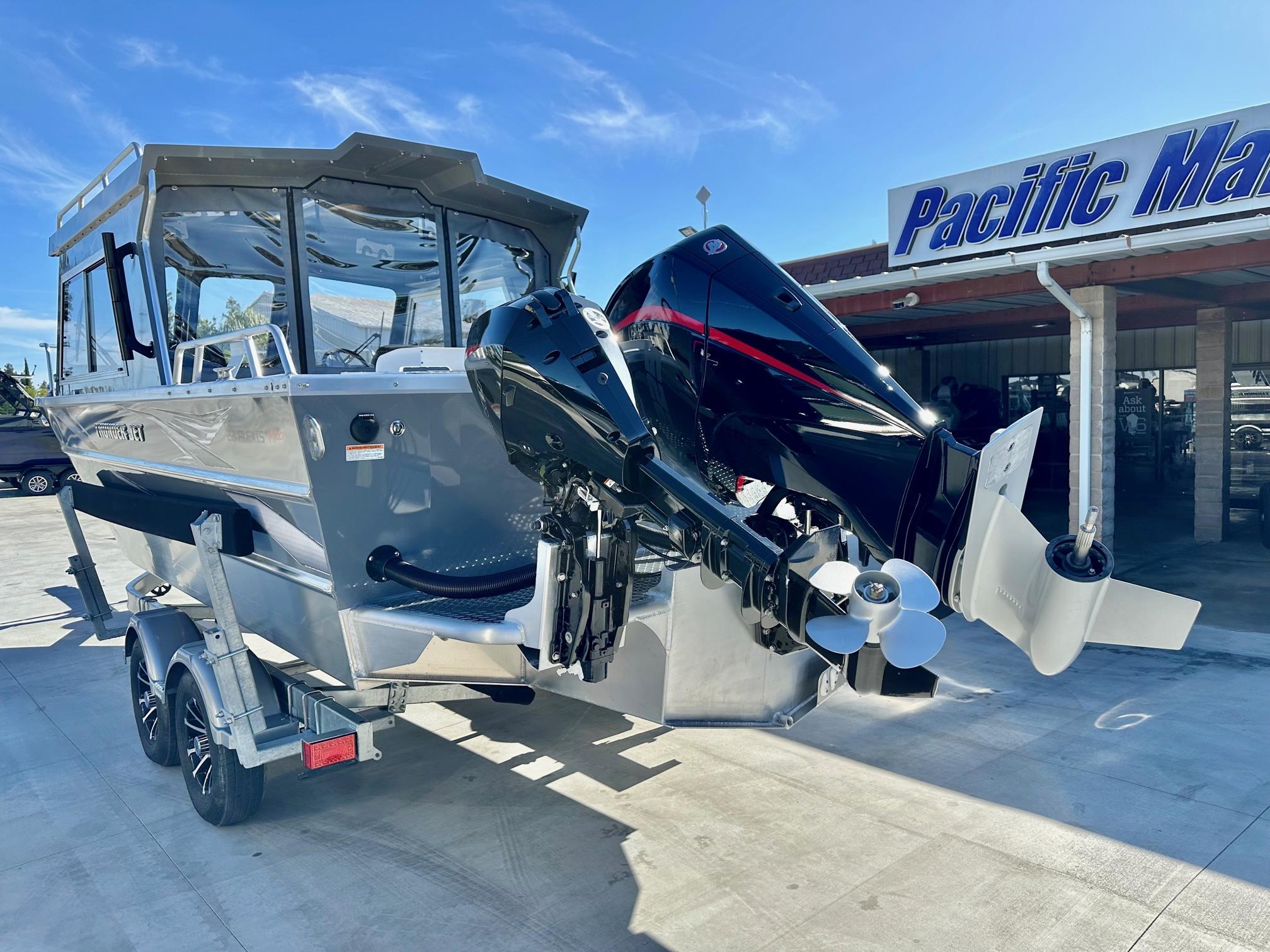 New 2024 Thunder Jet Alexis Pro 22' w/ 225HP Mercury and 9.9 Kicker ...