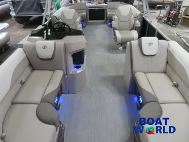 2024 Tahoe LTZ 2385 Quad Lounge Tritoon Pontoon & Honda 4-Str