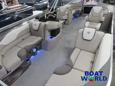 2024 Tahoe LTZ 2385 Quad Lounge Tritoon Pontoon & Honda 4-Str