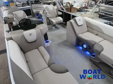 2024 Tahoe LTZ 2385 Quad Lounge Tritoon Pontoon & Honda 4-Str