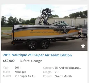 2011 Nautique 210TE