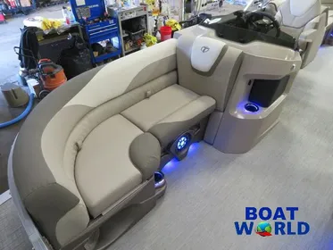 2024 Tahoe LTZ 2385 Quad Lounge Tritoon Pontoon & Honda 4-Str