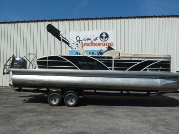 Used 2014 Aquapatio Ap 240 Elite Ob 16647 Hesston Boat Trader