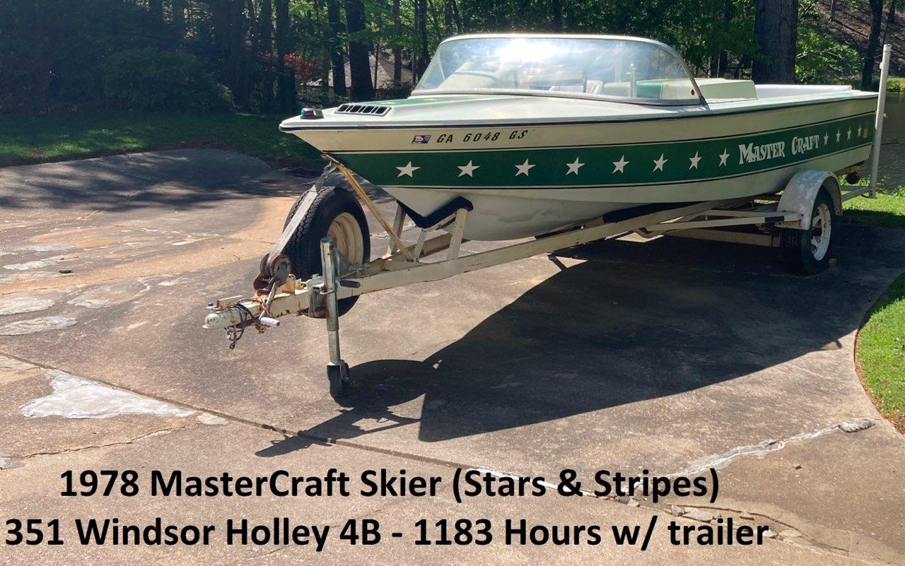 1978 MasterCraft Skier Stars & Stripes