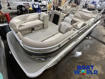 2024 Tahoe Sport 2385 Rear Fish Pontoon & Honda 4-Stroke EFI