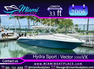 2006 Hydra-Sports 3300 Vector Express