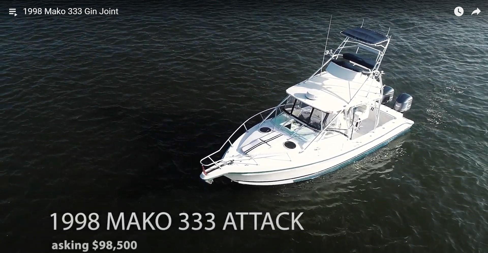 1998 Mako 333 Attack