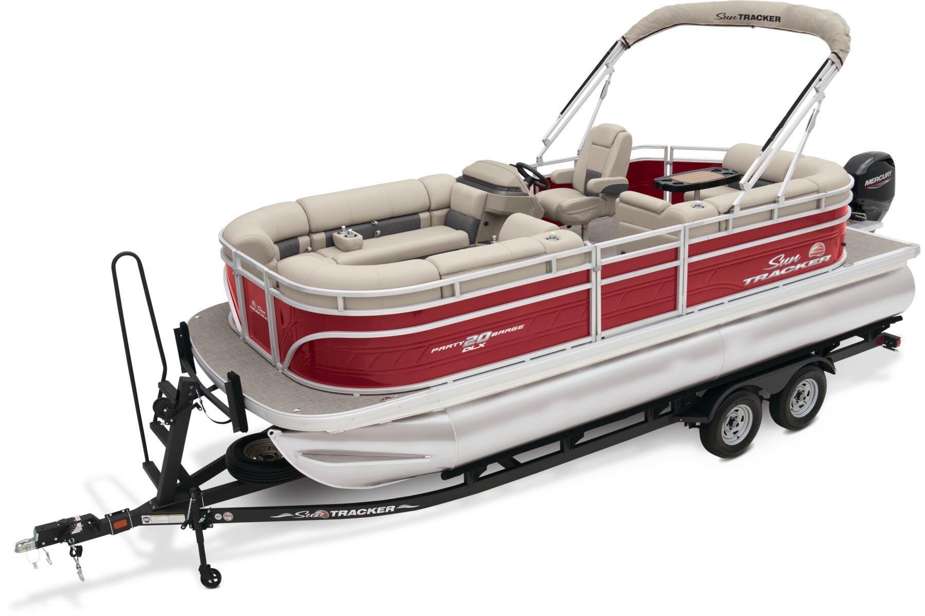 New 2024 Sun Tracker Party Barge 20 DLX, 33619 Tampa Boat Trader